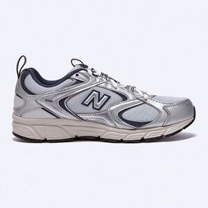 New Balance 408 silver and navy size 9 GUC